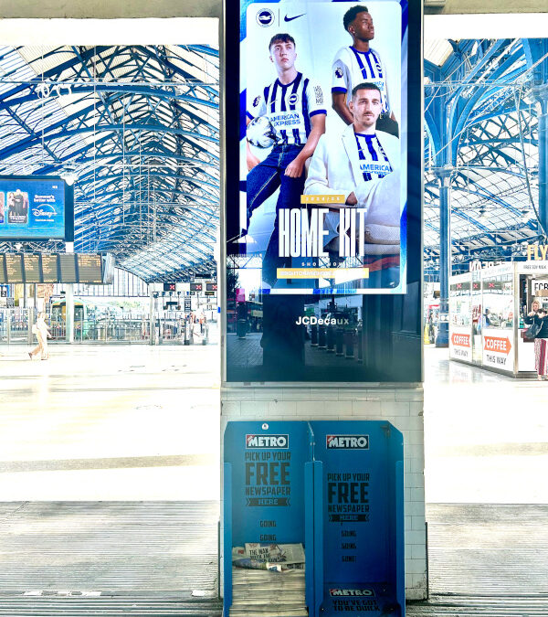 Brighton & Hove Albion FC outdoor campaign