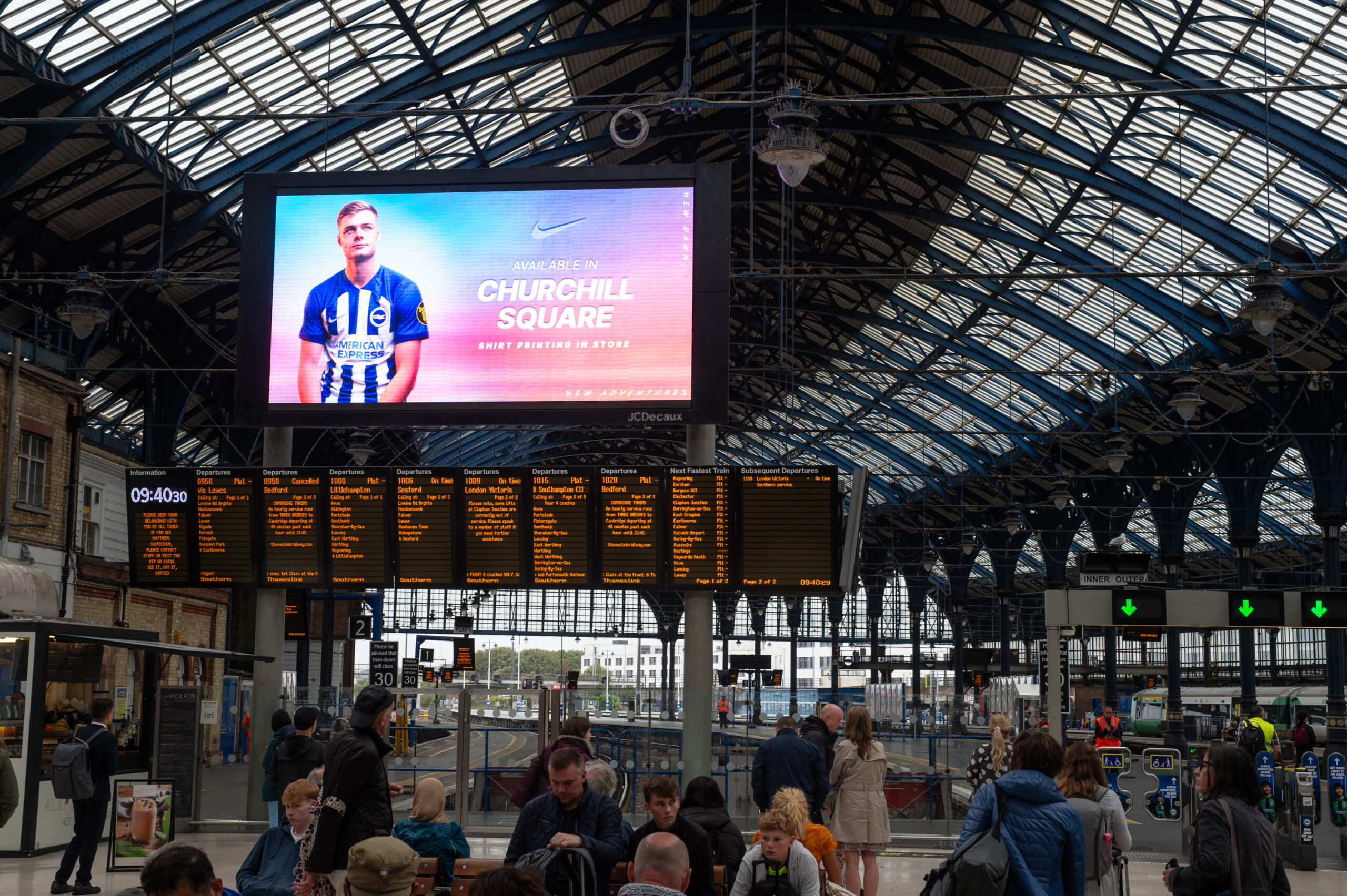 Brighton station transvision 