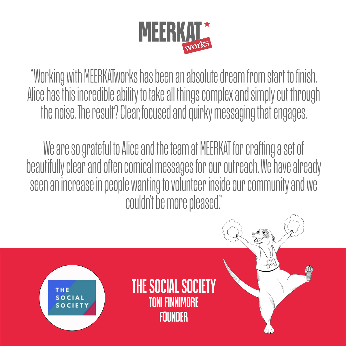 The Social Society Testimonial