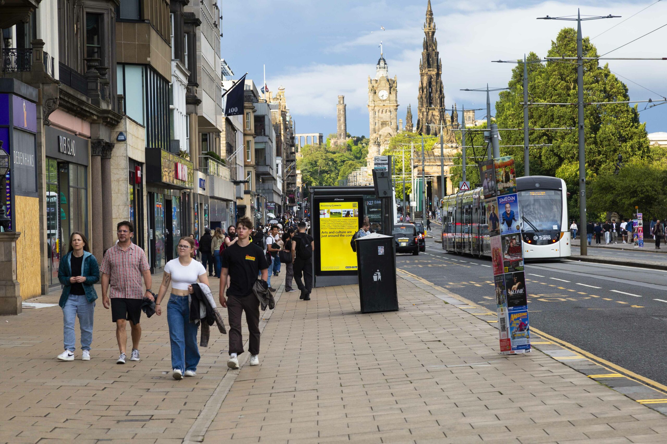 Edinburgh OOH campaign